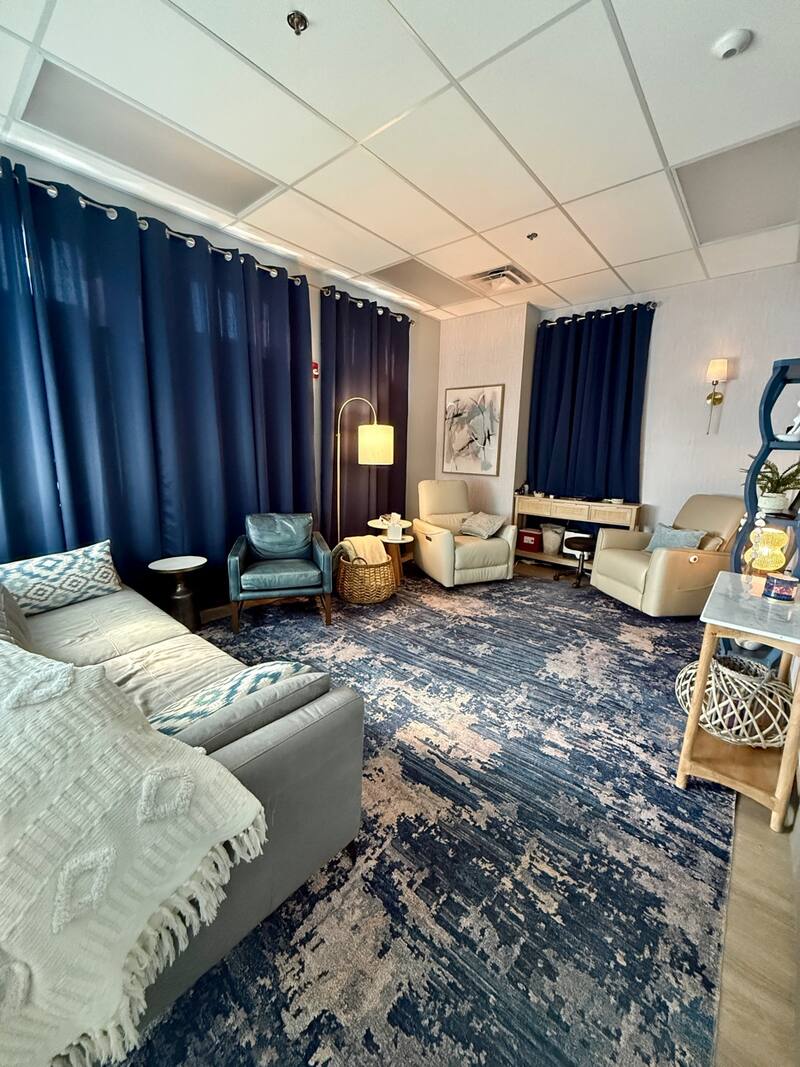 IV ketamine infusion treatment suite at Music City Ketamine in Franklin Tennessee